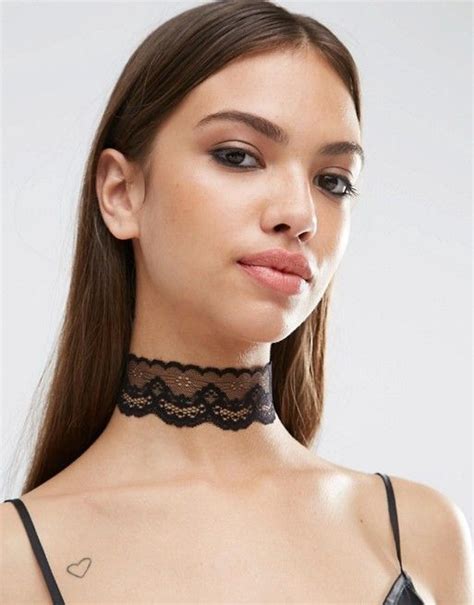 Discover Fashion Online Black Lace Choker Necklace Lace Choker