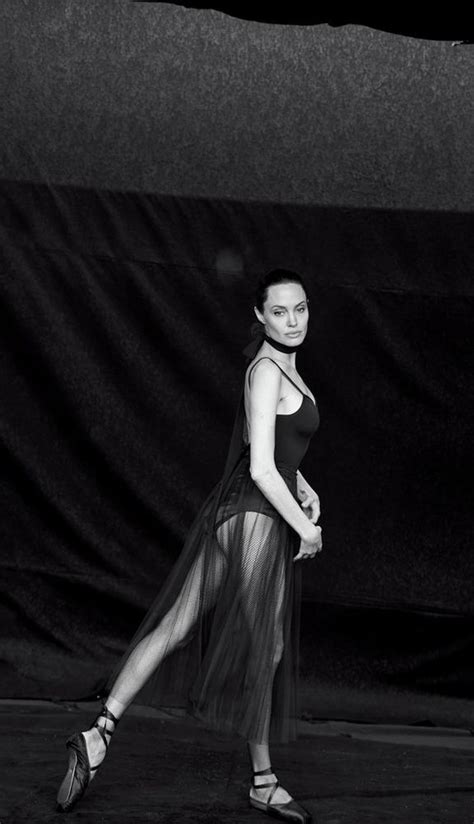 Angelina Jolie For Wsj Magazine By Peter Lindbergh