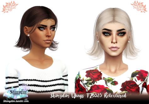 Shimydim Wings On Hair Retextured Sims Hairs Vrogue Co