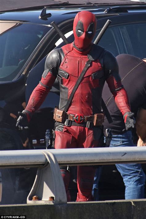 Ryan Reynolds Lets His Stunt Double Do The Dirty Work On Set Of Marvel