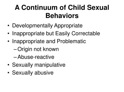 Ppt Children With Sexual Behavior Issues Powerpoint Presentation