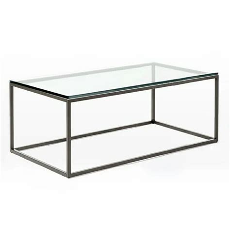 Younal Tea Table Tempered Glass Simple Modern Small Apartment Household