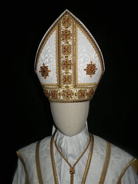 Bishop Hat Religion Band Ghost Royal Crowns Vestment Greek Art
