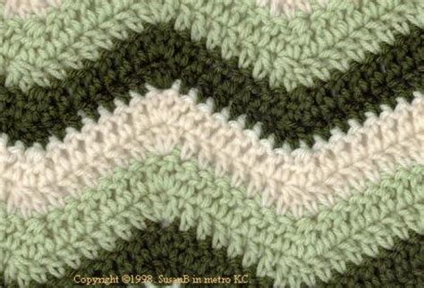 Crochet Ripple Afghan Patterns