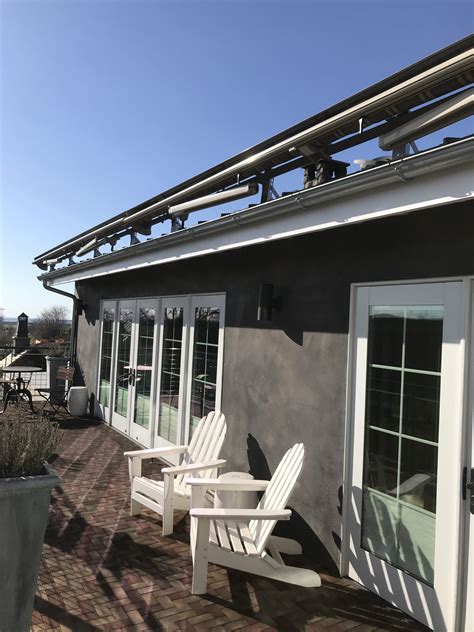 Roof Mounted Retractable Awnings Northwest Shade Co