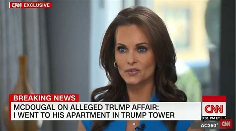 Karen McDougal S CNN Interview Former Playbabe Model Says Trump Tried To Pay Her The
