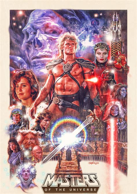 Masters Of The Universe 1987 2896 4096 By Chris Barnes Universe