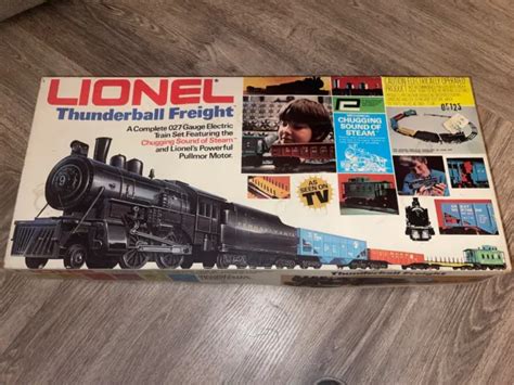 Vintage Lionel Thunderball Freight 027 Electric Train Set 10000
