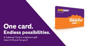 Subway rewards card is an online shopping card issued by the subway fast food restaurant in to activate your subway rewards card, you need to have good access to an internet connected. www.mysubwaycard.com: Activate And Manage Your Subway® Gift Card Online