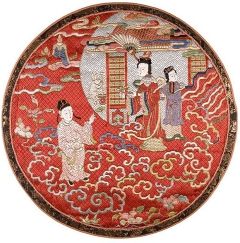 Garden Of The Far East Chinese Embroidery Art Chinese Arts And Crafts