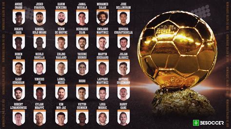 ¡con Messi Haaland Y Mbappé A La Cabeza Estos Son Los 30 Nominados Al Balón De Oro 2023 Hch Tv
