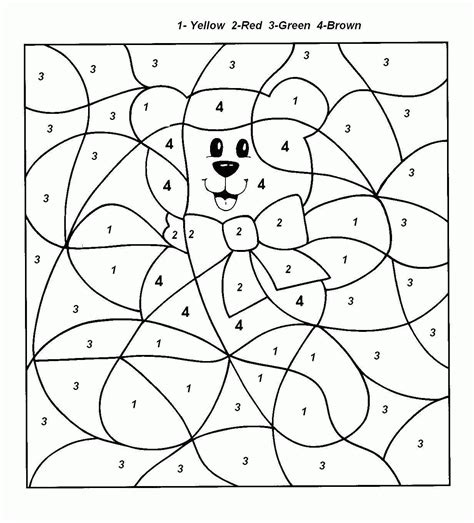 Numbered Coloring Pages For Adults Coloring Home