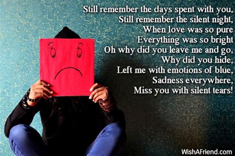 Sad Love Poems For Him To Make You Cry