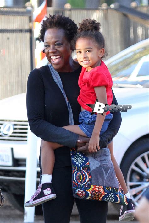 So Precious Viola Davis Takes Her Adorable Daughter Genesis To The