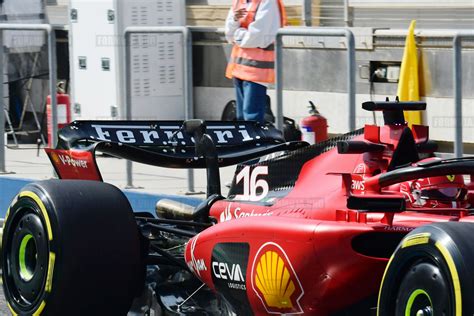 Drs Problem Prevents Ferrari From Testing New Rear Wing On Day In Bahrain