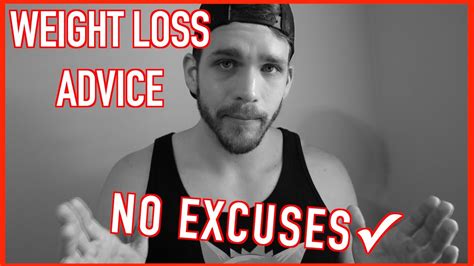 drop your weight loss excuses youtube