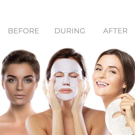 collagen facial face mask sheet deep moisturizing with hyaluronic acid face masks