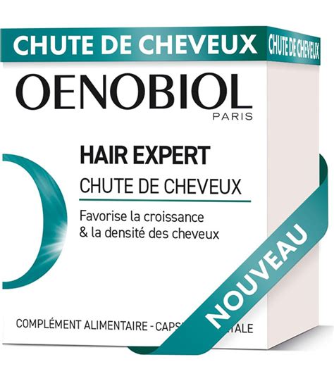 Complément Alimentaire Oenobiol Hair Expert Chute De Cheveux Lynia