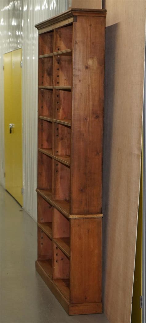 Buy antique library bookcases and get the best deals at the lowest prices on ebay! Large Tall Victorian Pine Library Bookcase with Height ...