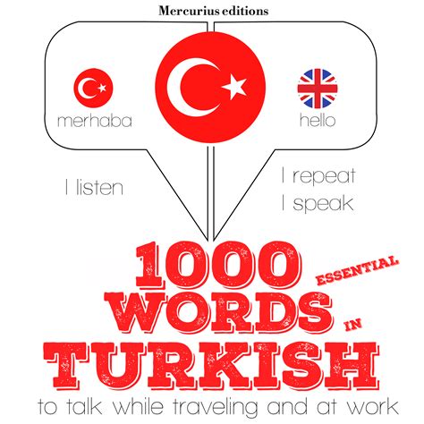 1000 Essential Words In Turkish Mercurius Editions