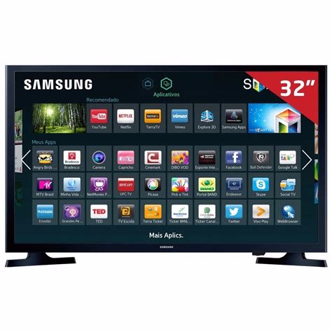 Smart Tv Samsung 32 Pulgadas Led Hd Wi Fi Un32j4300 5 385 00 En