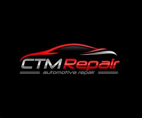 Bold Serious Automotive Logo Design For Ctm Repair Automotive Repair