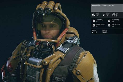 Starfield Mercenary Space Helmet Deltia S Gaming