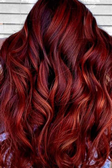 Hafsa Hairdo Dark Copper Hair Color With Highlights Photos