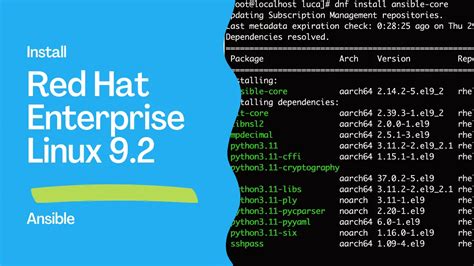 How To Install Ansible In Redhat Enterprise Linux Rhel 92 Ansible