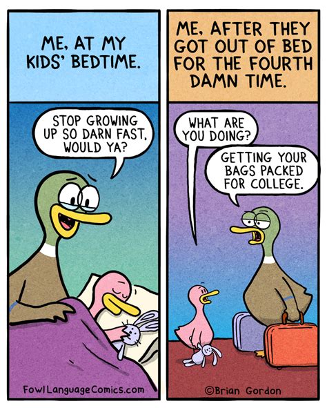 Me At Bedtime Fowl Language Comics