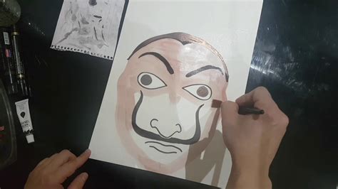 Sculpt made in masterpiecevr, based on netflix money heist character, not for commercial use. Money Heist-Dali Mask - YouTube