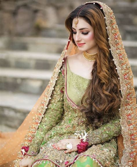 Mehndi Bride Pakistani Bridal Dresses Pakistani Mehndi Dress Bridal