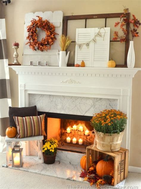 7 Beautiful Fall Mantle Ideas Home And Garden