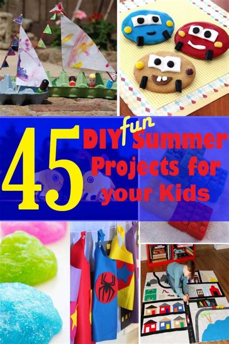 45 Diy Fun Summer Projects To Do With Your Kids The