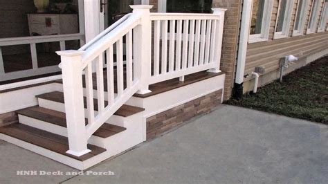 We offer a large selection of composite and aluminum deck railing. Deck Railing Ideas Pvc (see description) - YouTube