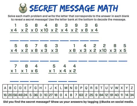 Https://tommynaija.com/worksheet/get The Message Math Worksheet Answers