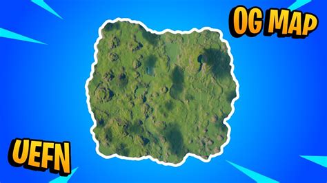 How To Create The Og Fortnite Map Using Height Maps In Uefn Youtube