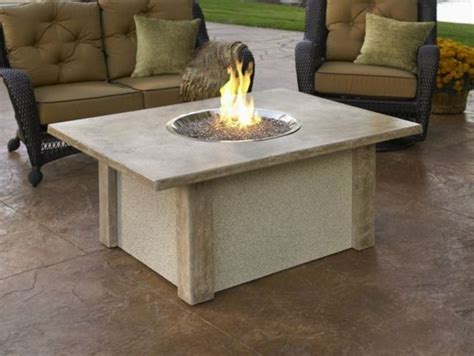 Propane Fire Pit Modern And Attractive Element Of The