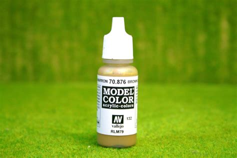 Vallejo Model Color Brown Sand Acrylic Paint 70876 Arcane Scenery And
