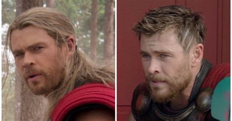 Thor Ragnarok Whats With The Short Hair On Chris Hemsworth