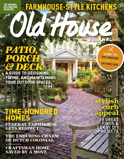Pin By Old House Online On Old House Magazine Covers House Journal