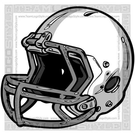 Football Helmet Logo Vector Clipart Football Helmet