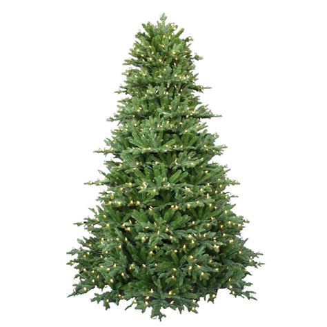 75 Ft Pre Lit Led Royal Fraser Fir Artificial Christmas Tree With