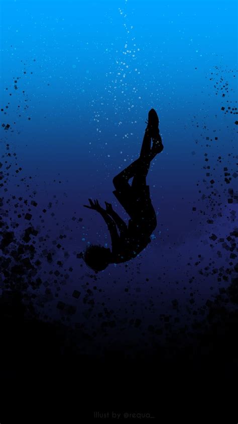 Drowned Ghostyroe Illustrations Art Street Anime Scenery Wallpaper