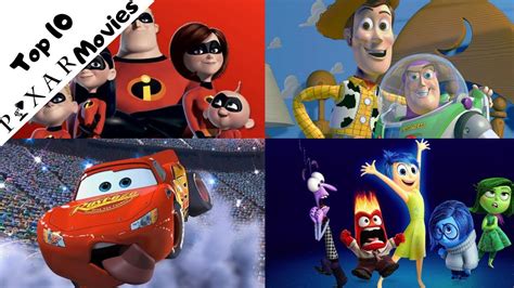 Top 10 Pixar Movies Youtube