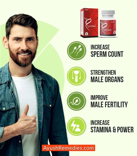 Spermac Capsules Sperm Count Booster Male Fertility Supplements