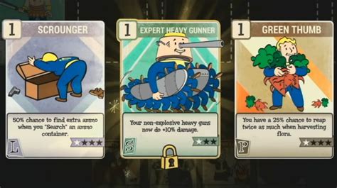 Fallout 76 Perk Cards What Are They Fallout 76 Game Guide Vgu