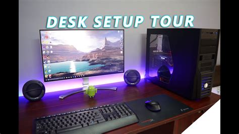 Ultimate Editinggaming Desk Setup Tour Late 2016 Youtube