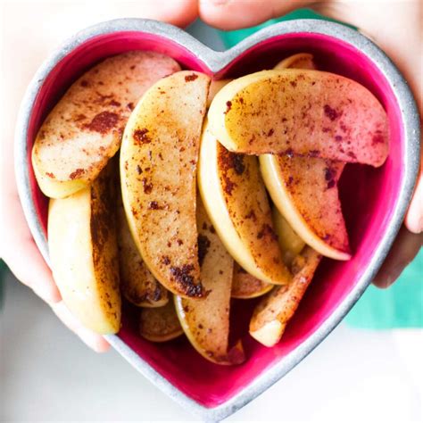Cinnamon Apples Healthy Little Foodies
