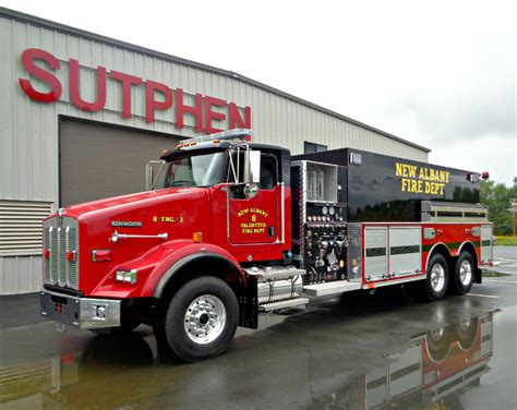 New Albany Fire Company Sutphen Corporation Fire Apparatus Builder
